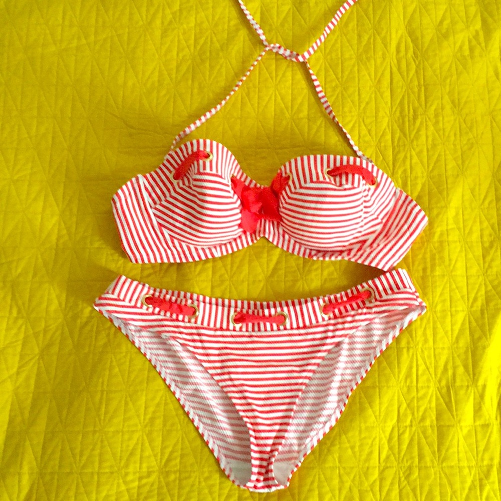 Candy stripe Bikini.